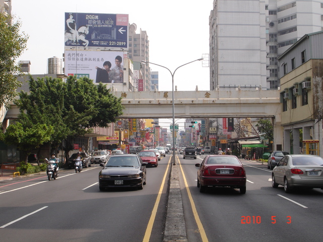 N-0257壁面廣告塔-台南市西門路三段57號-往小北夜市、花園夜市、火車站、北門路商圈廣告看板
